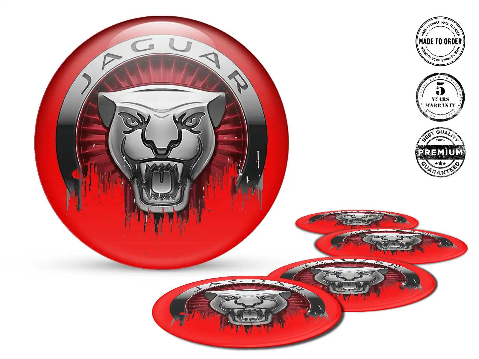 Jaguar Raddekal Design Individuelles Rennsport-Dome